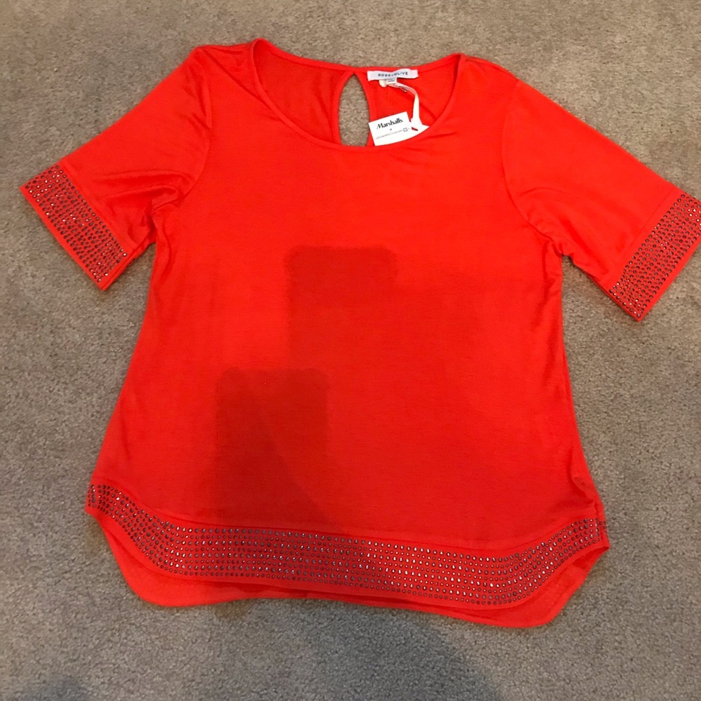 Orange bling shirt!